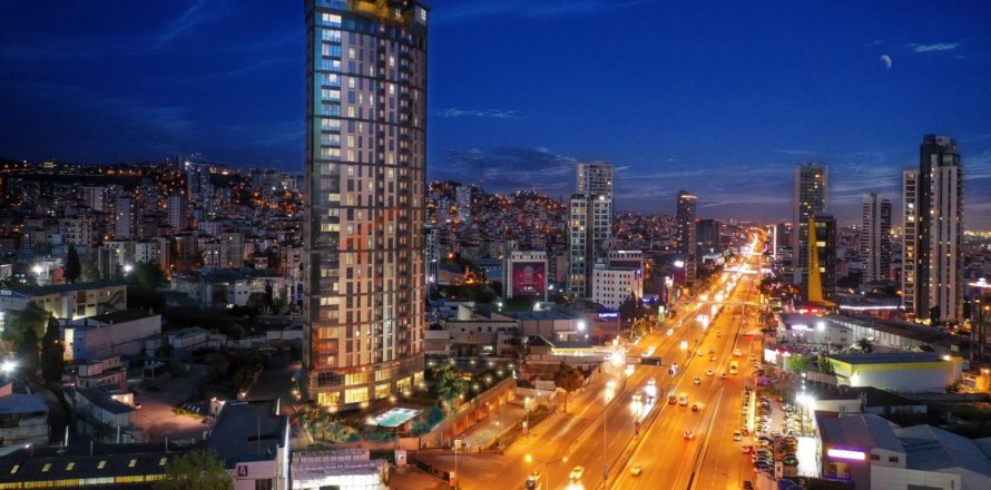 Квартира с 1 спальней в Картал, Турция №80419