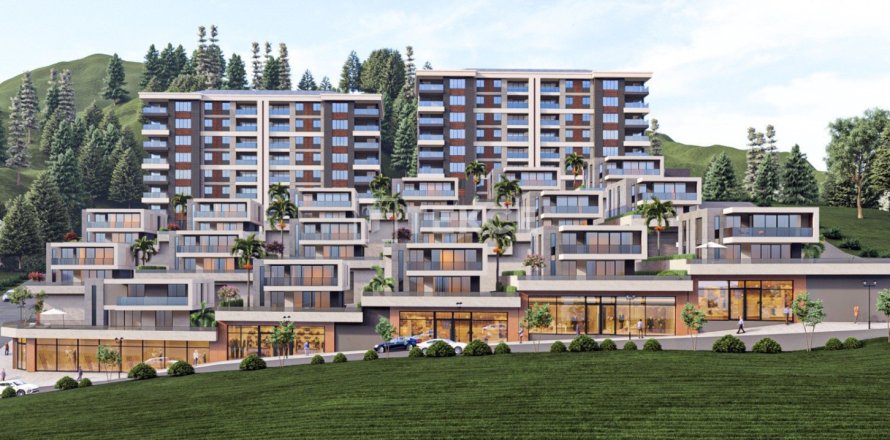 Квартира с 4 спальнями в Трабзон, Турция №84760