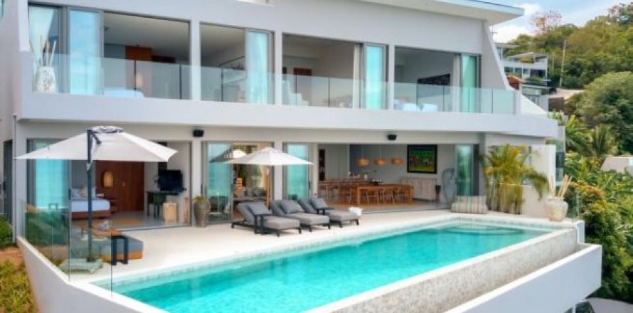5 bedrooms Villa on the Chaweng Beach, Thailand No. 96289
