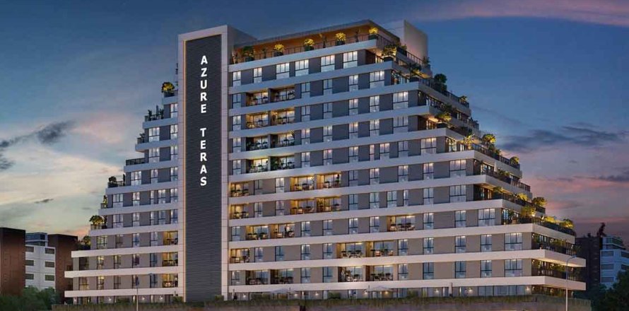 Квартира с 4 комнатами в Стамбул, Турция №125453