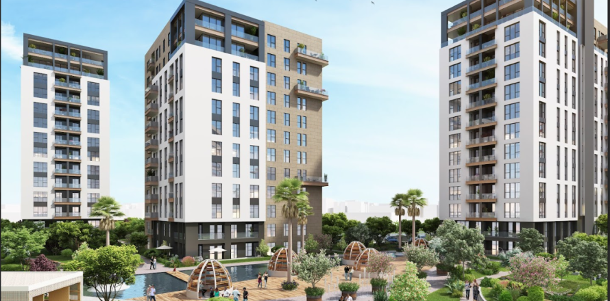 Квартира с 4 спальнями в Стамбул, Турция №15968