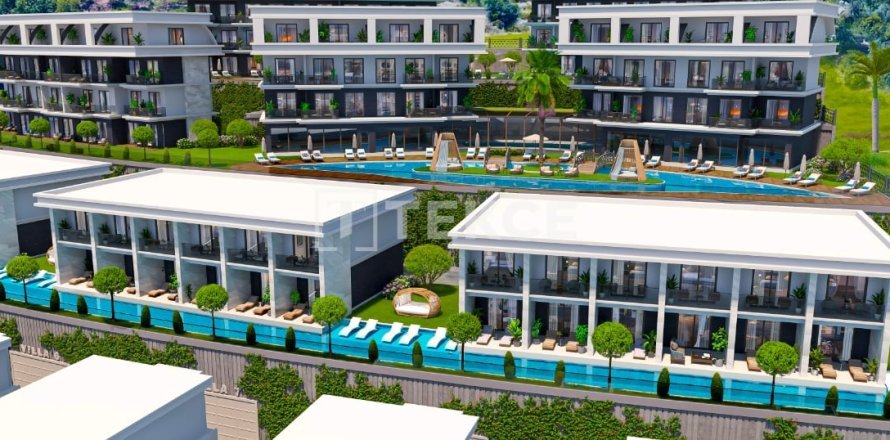 2 chambres Appartement à Alanya, Turkey No. 12390