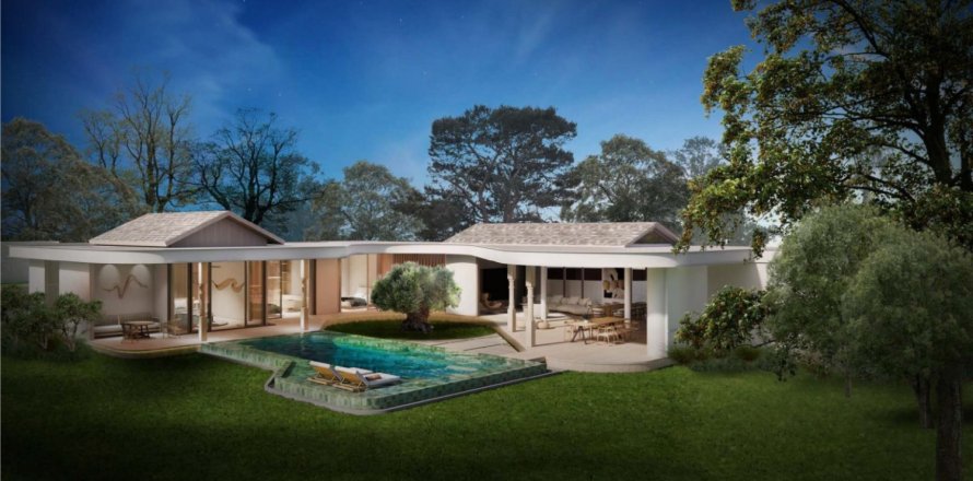 3 bedrooms Villa on the Phuket, Thailand No. 1771