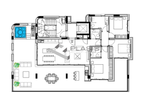3 dormitorios Apartment en Agios Athanasios, Cyprus No. 103699 10