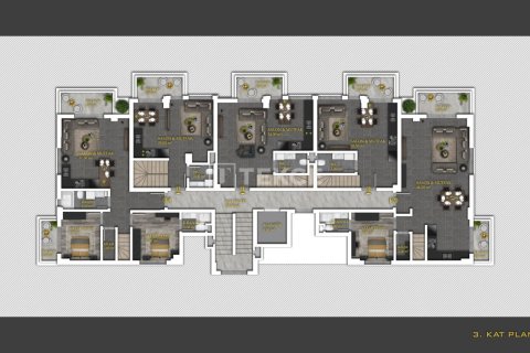 2 chambres Penthouse à Chau Lang, Vietnam No. 12132 4