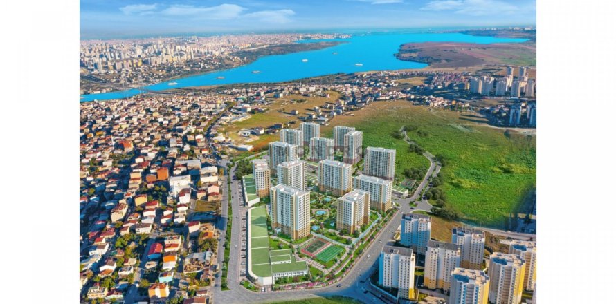 Квартира с 3 спальнями в Стамбул, Турция №116100