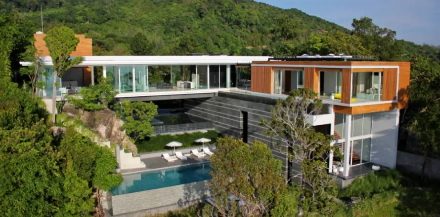 Вилла с 4 спальнями в Пхукет, Таиланд №2772