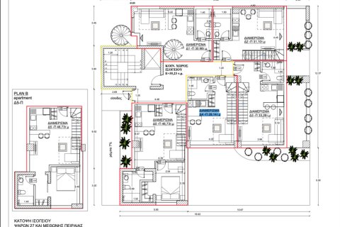 2 bedrooms Duplex in Piraeus, Greece No. 109425 1