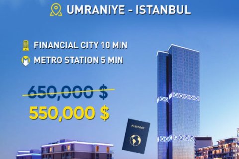 1 bedroom Apartment in Umraniye, Turkey No. 13788