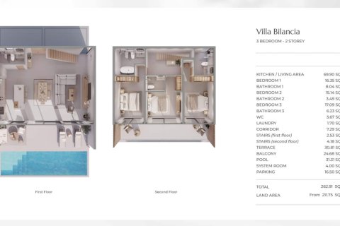 Вилла с 3 спальнями в Пхукет, Таиланд №2029 9