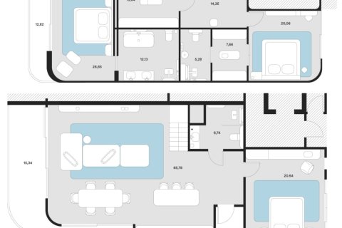 3 chambres Copropriété à Layan Beach, Thailand No. 1967 17