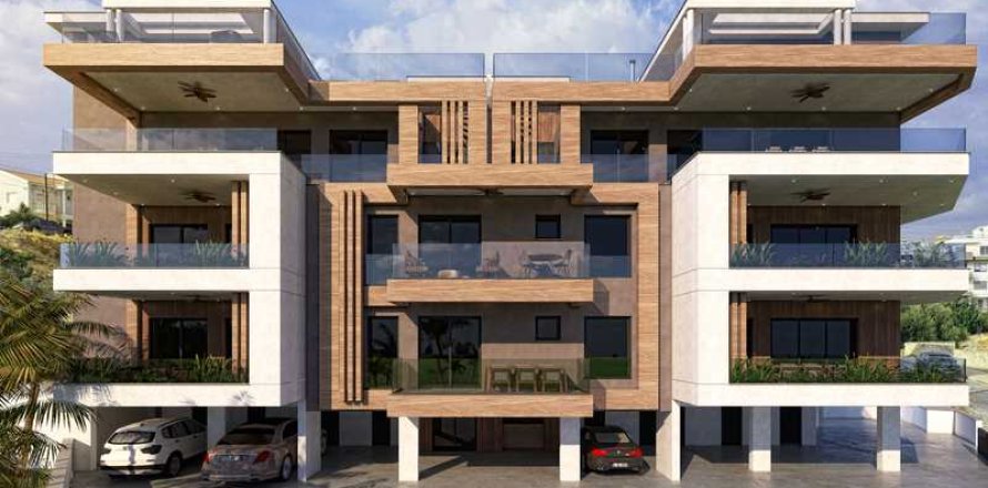 Пентхаус с 3 спальнями в Агиос Афанасиос, Кипр №65729