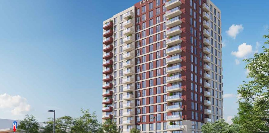 Квартира с 3 комнатами в Стамбул, Турция №92469