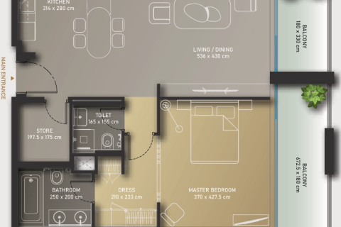 1 dormitorio Apartment en Can Tho, Vietnam No. 92174 19