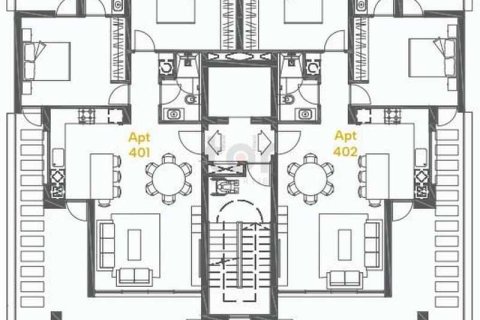 Пентхаус с 2 спальнями в Лимассол, Кипр №73929 2