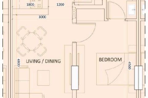 Пентхаус с 1 спальней в Кантхо , Вьетнам №88815 9