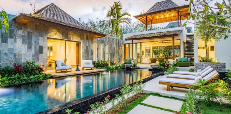 Вилла с 4 спальнями в Пляж Лаян, Таиланд №1132