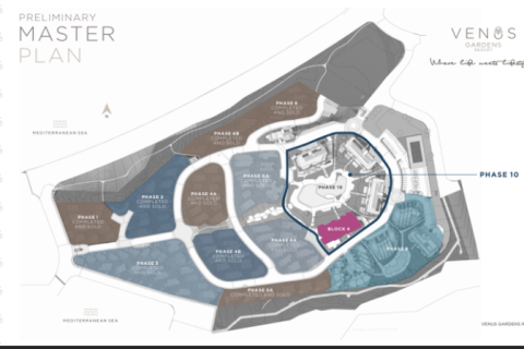 Пентхаус с 3 спальнями в Хлорака, Кипр №104084 3