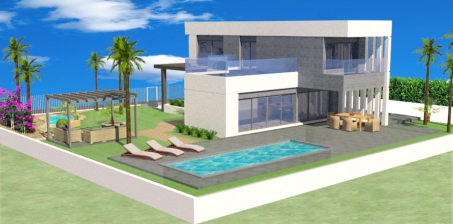 3 bedrooms Villa in Polop, Spain No. 124542