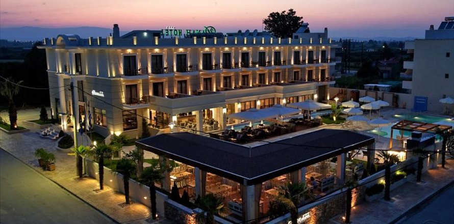 Отель, гостиница с 47 комнатами в Пиерия, Греция №56906