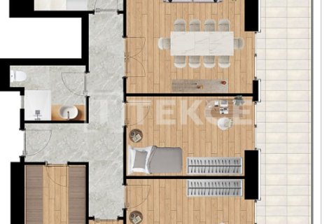 Квартира с 3 спальнями в An Thach Trung, Вьетнам №72681 22