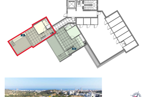 Пентхаус с 3 спальнями в Гермасойя, Кипр №79727 3