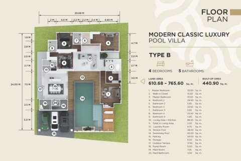 4 bedrooms Villa in Nai Yang, Thailand No. 1805 15