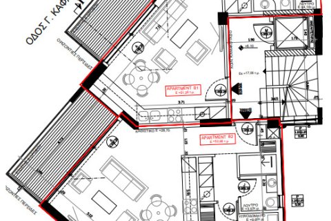 1 dormitorio Apartment en Athens, Greece No. 55766 26
