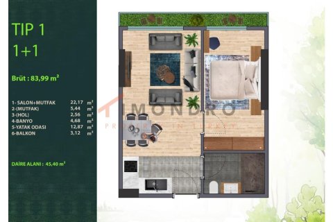 1 chambre Appartement à Cau Giay, Vietnam No. 80398 11