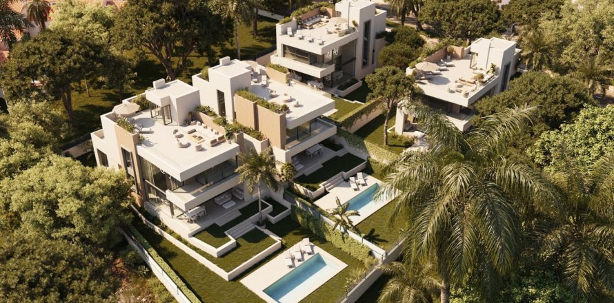 Вилла с 4 спальнями в Марбелья, Испания №112240