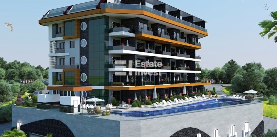 2 dormitorios Apartment en Alanya, Turkey No. 54090