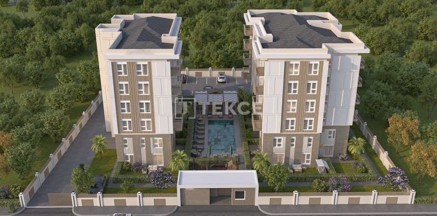 3 dormitorios Apartment en Antalya, Turkey No. 125767