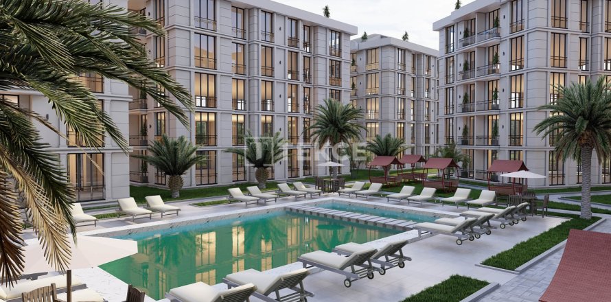 2 chambres Appartement à Bueyuekcekmece, Turkey No. 123721