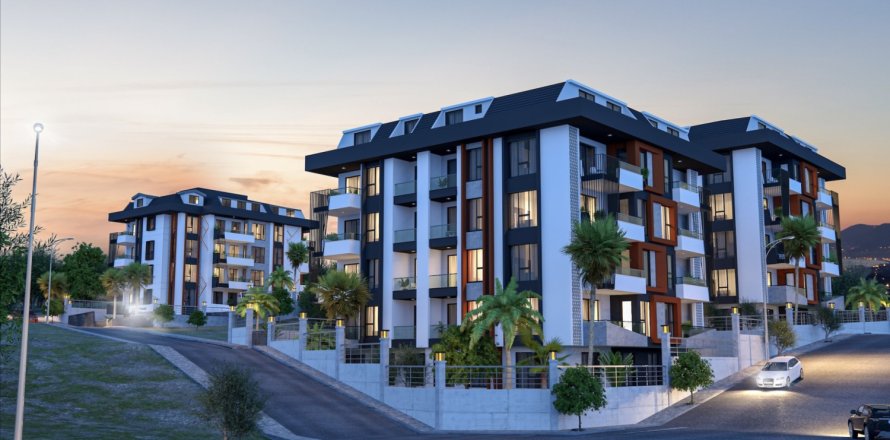 Квартира с 2 спальнями в Аланья, Турция №114960