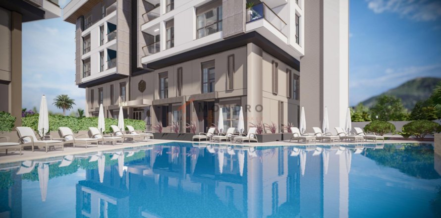 1 dormitorio Apartment en Konyaalti, Turkey No. 116162