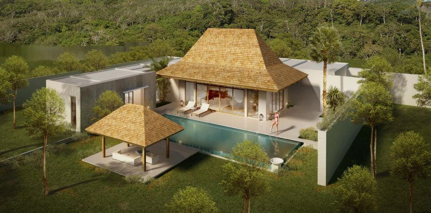 Вилла с 3 спальнями на Пхукет, Таиланд №2053