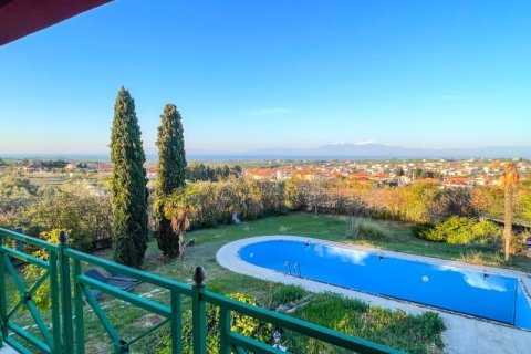 Вилла с 4 спальнями в Эпаноми, Греция №122629 4