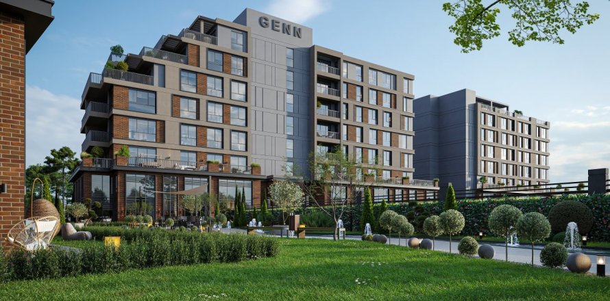 1 dormitorio Apartment en Küçükçekmece, Turkey No. 121422