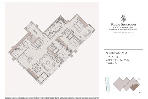 3 bedrooms Condo  in Bangkok, Thailand No. 98300 2