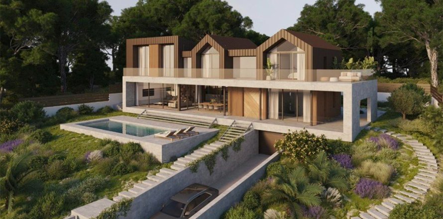 Вилла с 4 спальнями на Майорка, Испания №122993