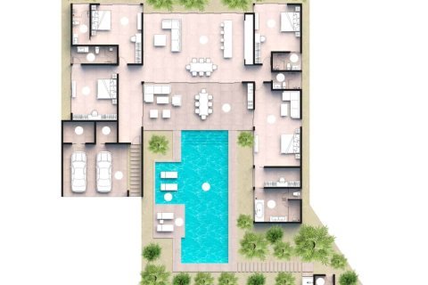 Вилла с 4 спальнями в Пляж Лаян, Таиланд №2062 24